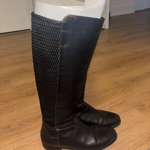 Cole Haan Black Over the Knee Boots